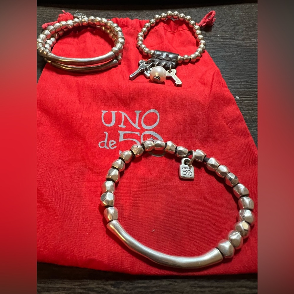 Uno De 50 Authentic Stretch Womens Bracelets